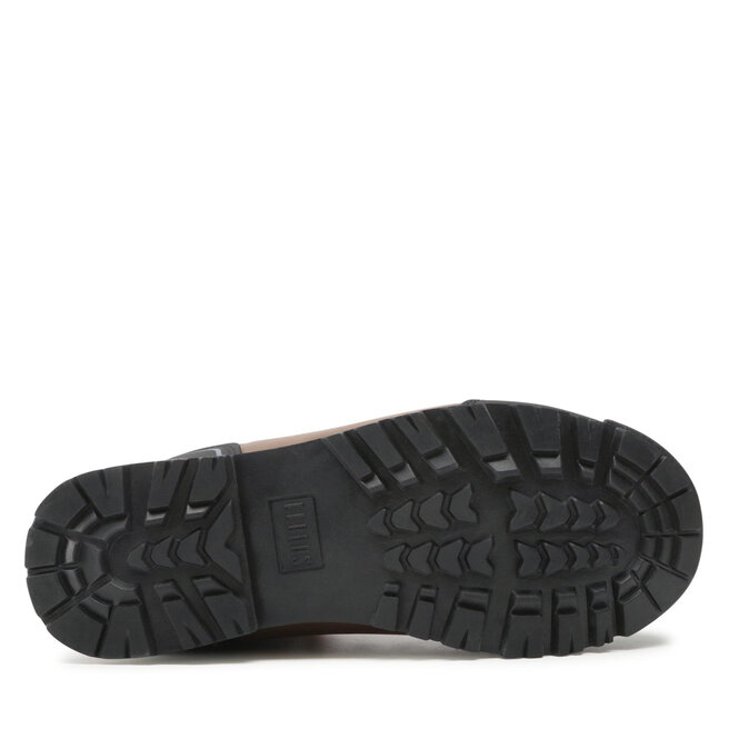 Elbrus Παπούτσια πεζοπορίας Elbrus Taneris Mid Wp Teen Brown/Black/Red Orange