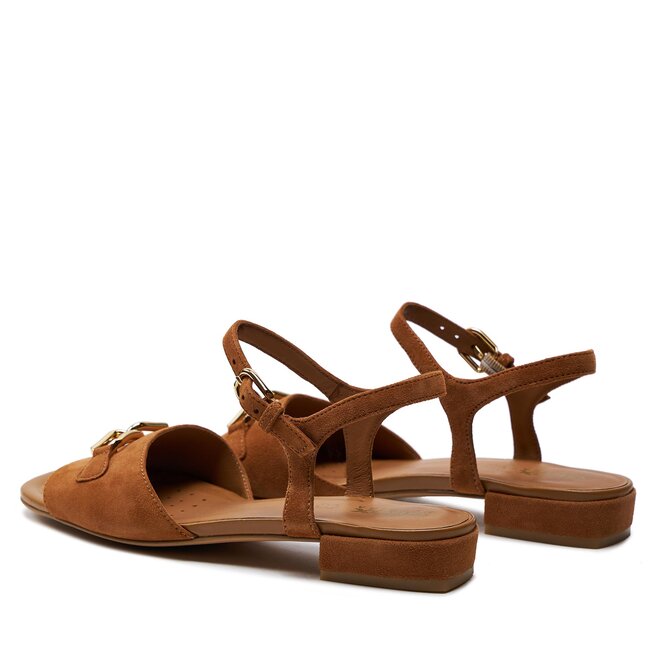 Geox D New Eraklia 15 Sandali Bambine | Pelle Naturale | Fibbia Regolabile | Comodi E Traspiranti - Foto 10