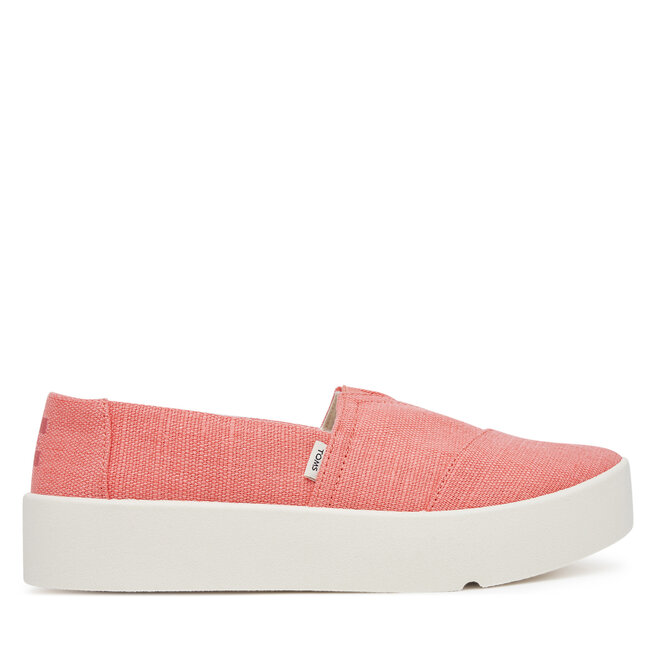 Półbuty Toms Verona Slip On - Różowy