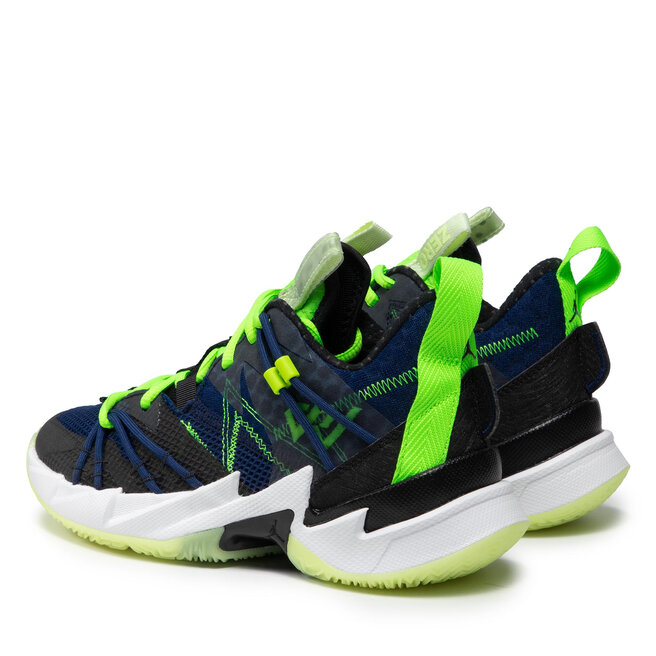 Nike Pantofi Nike Jordan Why Not Zero.3 Se (Gs) CN8107 003 Black/Key Lime/Blue Void 1
