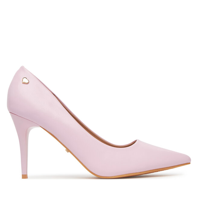 Szpilki DeeZee EZ-23-1A Różowy - kobiece