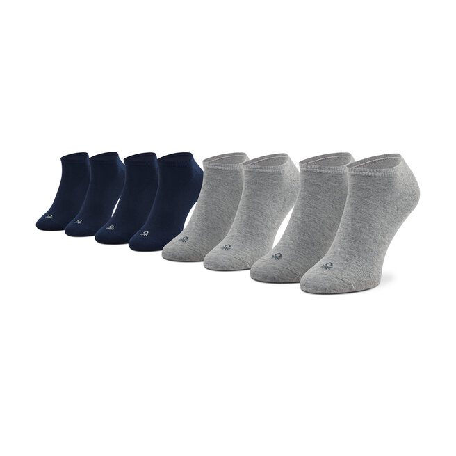 Set de 4 perechi de șosete medii pentru bărbați United Colors Of Benetton 6AO3H21J1 902 6AO3H21J1