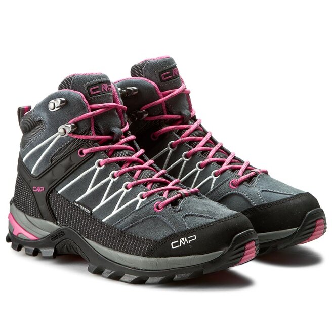 CMP Παπούτσια πεζοπορίας CMP Rigel Mid Wmn Trekking Shoes Wp 3Q12946 Grey/Fuxi 103Q