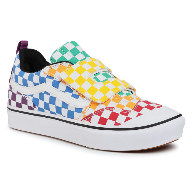 vans comfy cush checkerboard