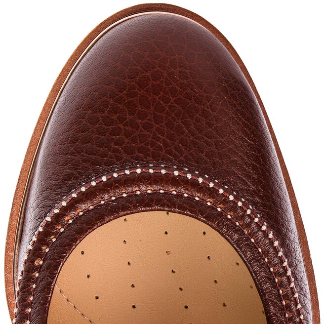 Chaussures basses Clarks Ellis Mae 261351074 Tan Leather