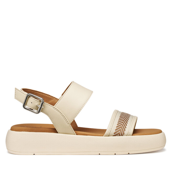 Sandały Geox D Camalei D650ND 05411 C1122 Écru - kobiece