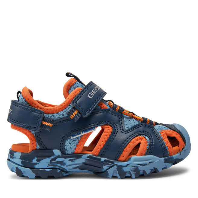Sandały Geox J Borealis Boy J450RC 014BU - M Niebieski