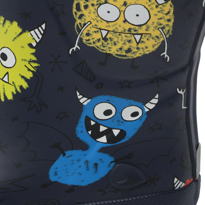 Viking Gumicsizma Viking Indie Print 1-60120-550 Navy/Multi