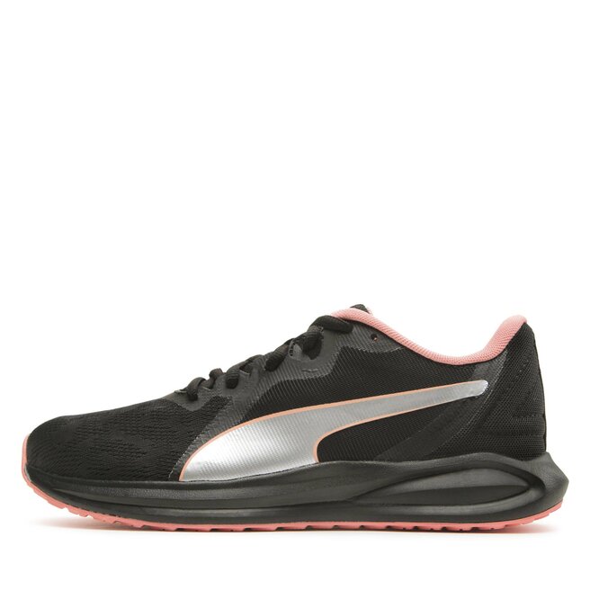 Puma Boty Puma Twitch Runner Metallic 378548 01 Puma Black/Hibiscus Flower