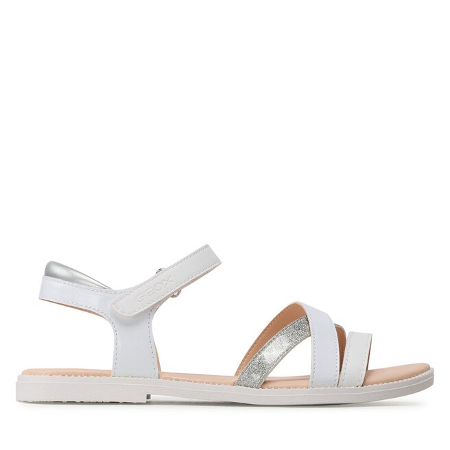 Sandały Geox J Sandal Karly Girl - D Biały