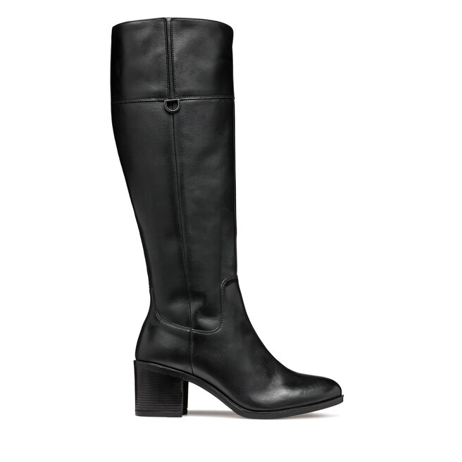Kozaki Geox D New Asheel D46FSA 00043 - Czarny