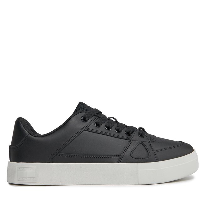 Sneakersy Tommy Jeans Tjm Vulcanized Foxing Flag - Czarny