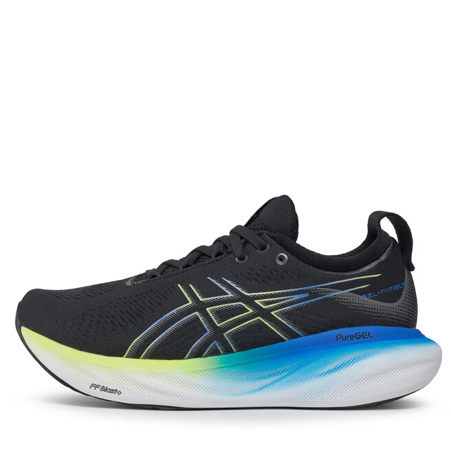 Asics Pantofi Asics Gel-Nimbus 25 1011B547 Black/Glow Yellow 004