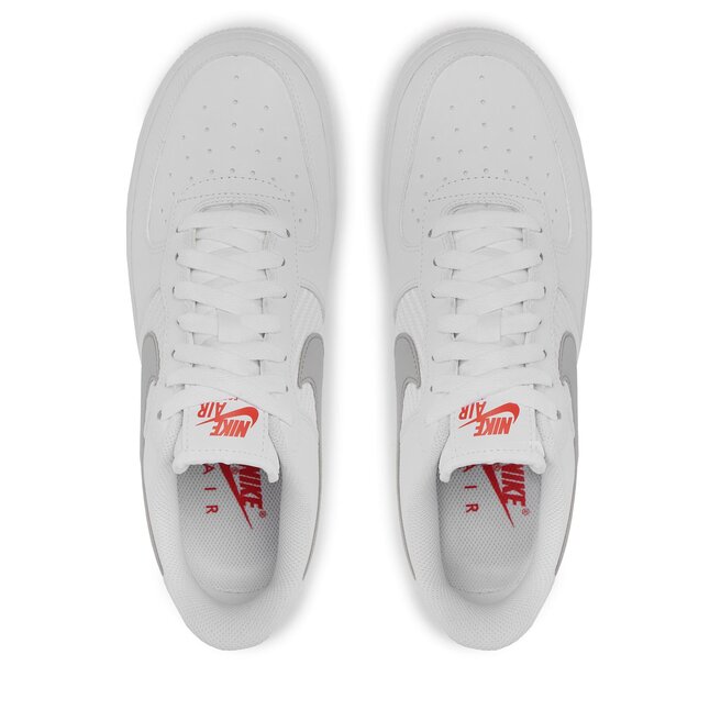 Nike Air Force 1 'Wolf Gray Mini Swoosh' White Sneaker Size 11.5 BNIB  FD0666-100