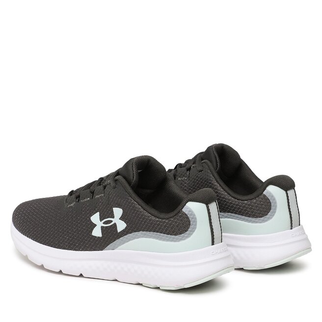 Under Armour Pantofi Under Armour Ua W Charged Impulse 3 3025427-106 Gry/Grn