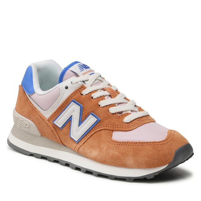 Sneakers New Balance WL574QB Marrone escarpe