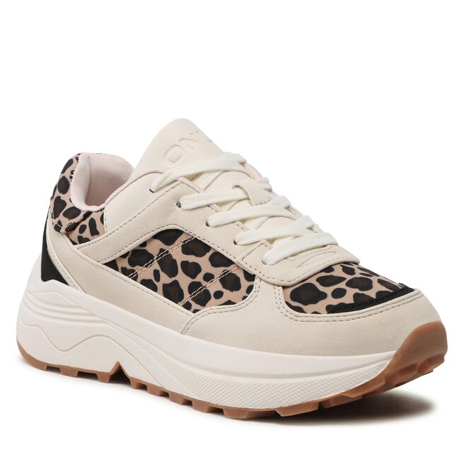 Sneakers ONLY Shoes Onlsylvie-7 15288070 White/Leo 15288070 imagine noua