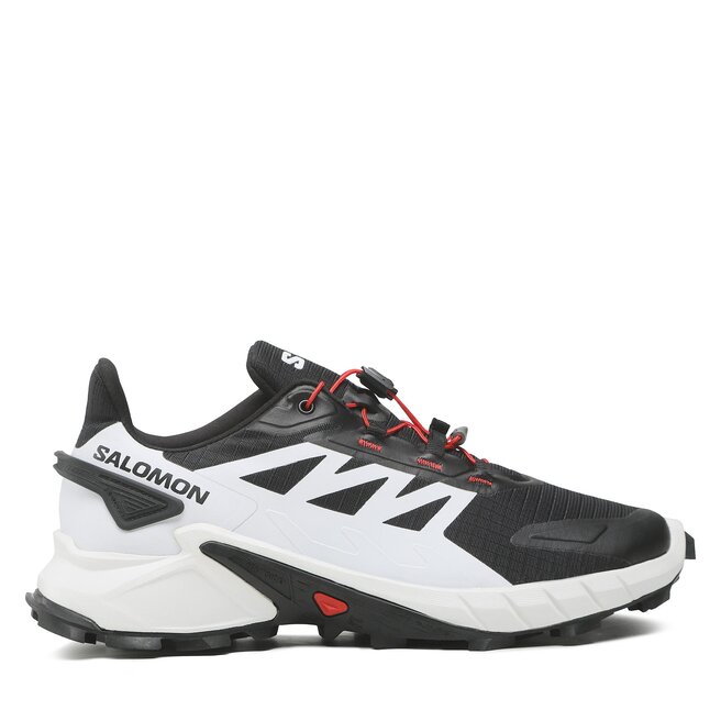 Salomon Обувки Salomon Supercross 4 417366 26 W0 Black/White/Fiery Red