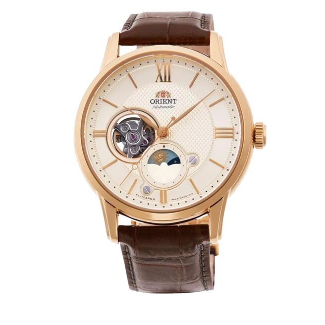 Orient Karóra Orient RA-AS0010S10B Brown/Gold