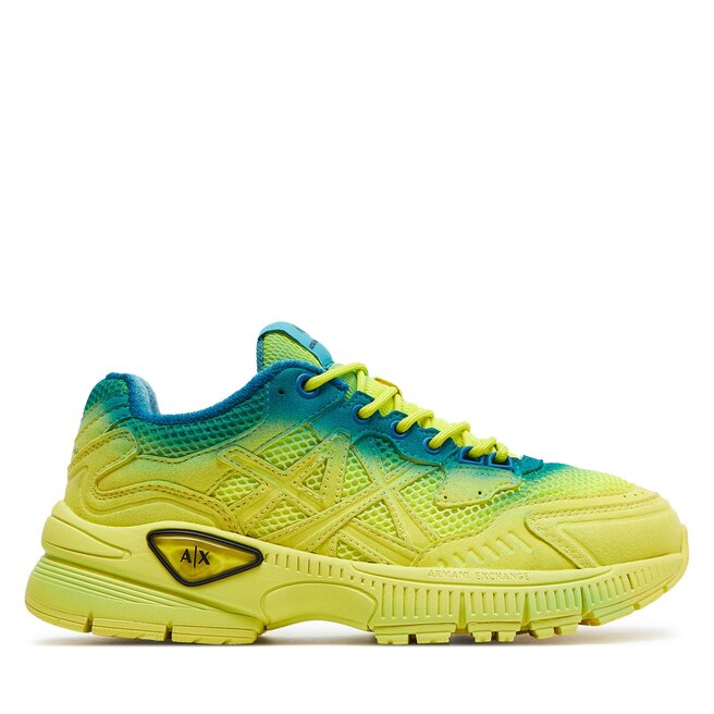Sneakersy Armani Exchange XUX189 XV813 - Żółty