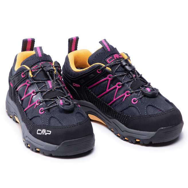 CMP Туристически CMP Kids Rigel Low Trekking Shoe Wp 3Q54554 Antracite/Bouganville 54UE