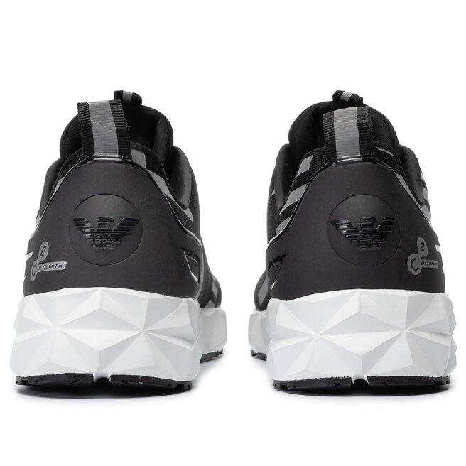 Sneakers EA7 Emporio Armani X8X033 XCC52 N629 Black/Silver | eschuhe.de