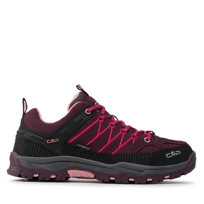 CMP Туристически CMP Rigel Low trekking Shoes Wp 3Q13244J Prugna/Peach 05HM