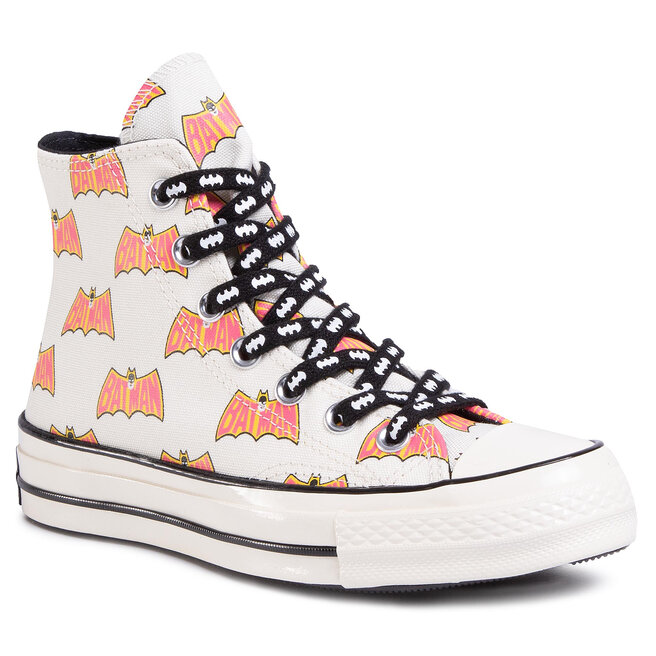 Sportbačiai Converse Chuck 70 Hi 167318C Egret/Pink/Black • Www.eavalyne.lt
