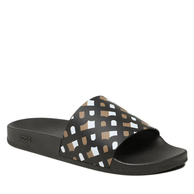 Chanclas Boss 50493111 Open Brown 241 zapatos.es