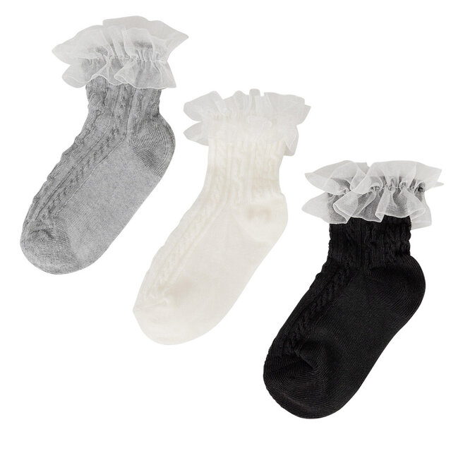 Skarpety JENNY - (3-pack) Biały