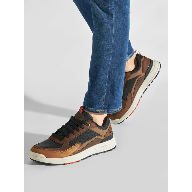 Skechers Sneakers Skechers Willron 210346/CDB Dark Brown