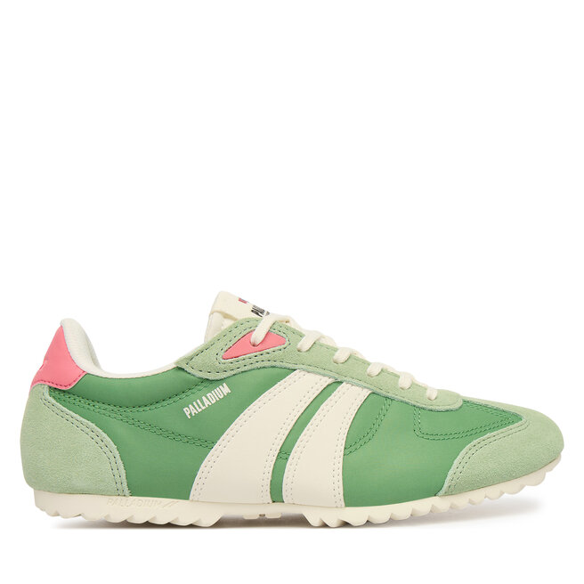 Sneakersy Palladium Pallaracer Flame 94644-399-M Zielony - kobiece