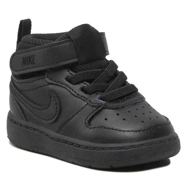 Παπούτσια Nike Court Borough Mid 2 (TDV) CD7784 001 Black/Black/Black