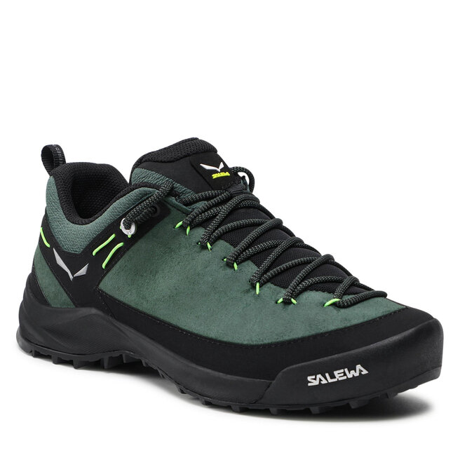 Trekkings Salewa Ms Wildfire Leather 61395 5331 Raw Green/Black 5331 imagine noua gjx.ro