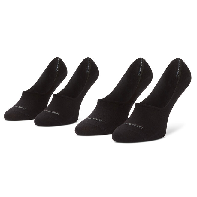 2 pares de calcetines tobilleros para Calvin Klein 100001807 Black 001 • Www.zapatos.es