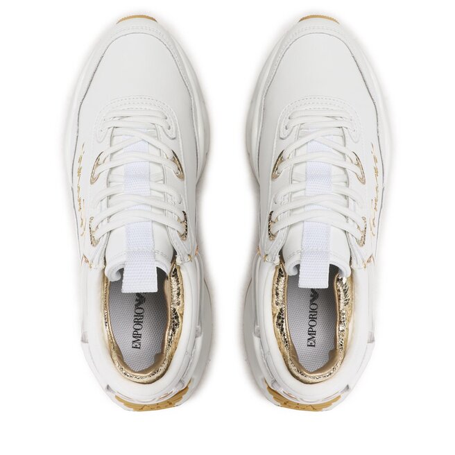 Emporio Armani Сникърси Emporio Armani X3X173 XN759 R579 White/Gold