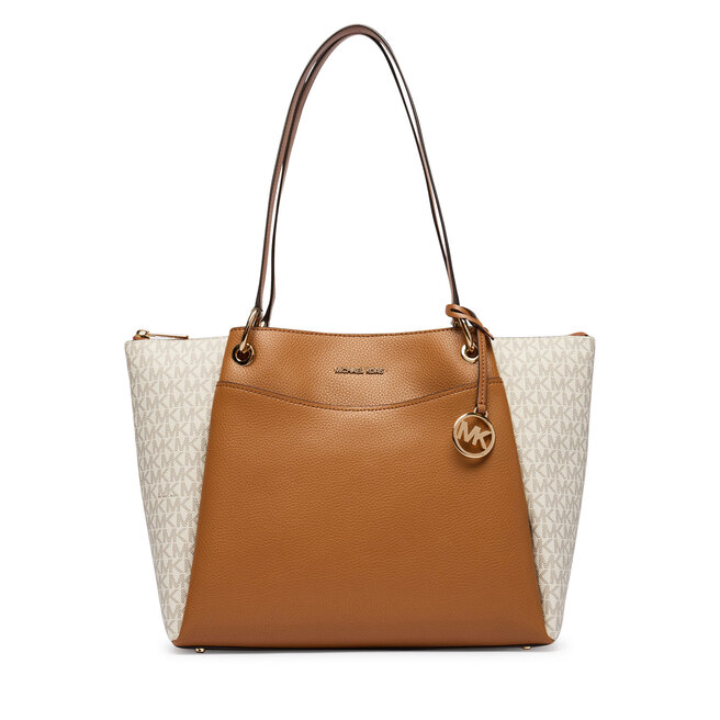 Torebka MICHAEL Michael Kors 30T6GX5T7B Kremowy -