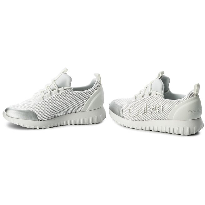 Calvin Klein Jeans Sneakersy Calvin Klein Jeans Reika R0666 White/Silver