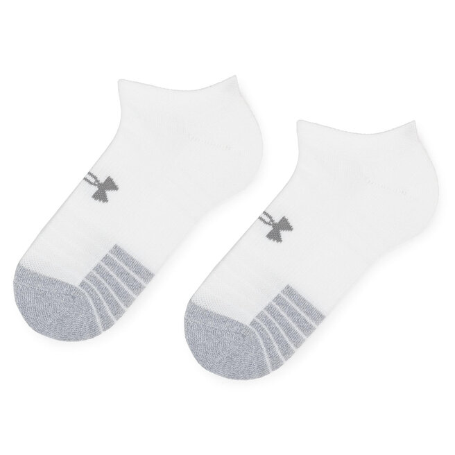 Under Armour Set di 3 paia di calzini corti unisex Under Armour Heatgear No Show Sock 1346755-035 Gray