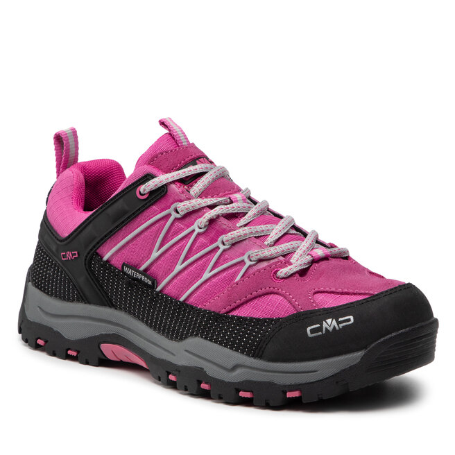 Παπούτσια πεζοπορίας CMP Rigel Low Trekking Shoe Kids Wp 3Q54554J Malva/Stone 06HG