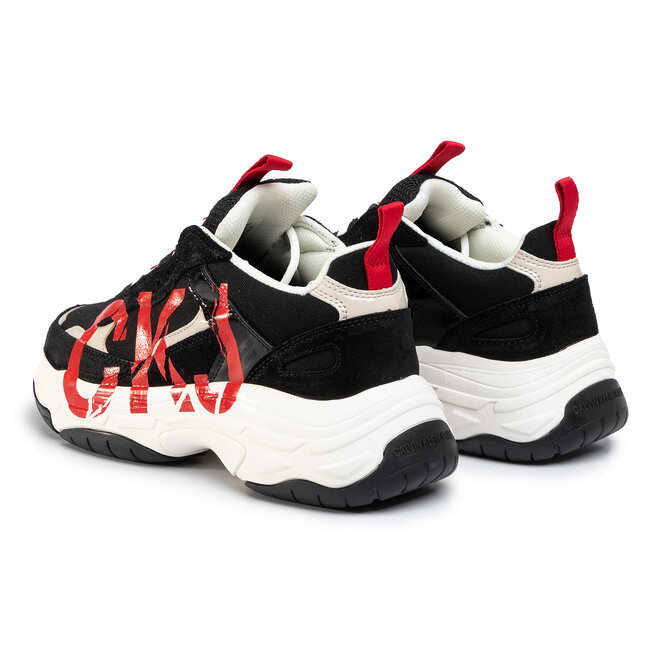 Laisvalaikio batai Calvin Klein Jeans Mizar B4S0651 Black/Stone •  Www.eavalyne.lt
