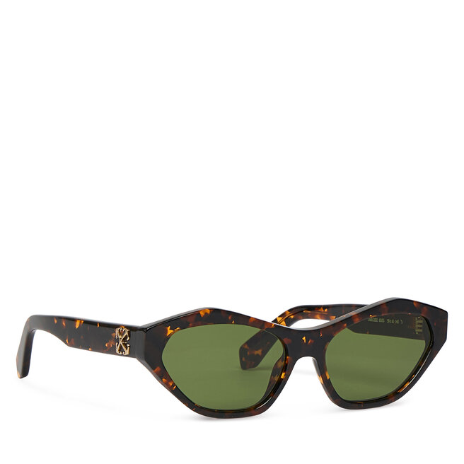 Okulary przeciwsłoneczne Off-White OERI13H Brązowy - kobiece