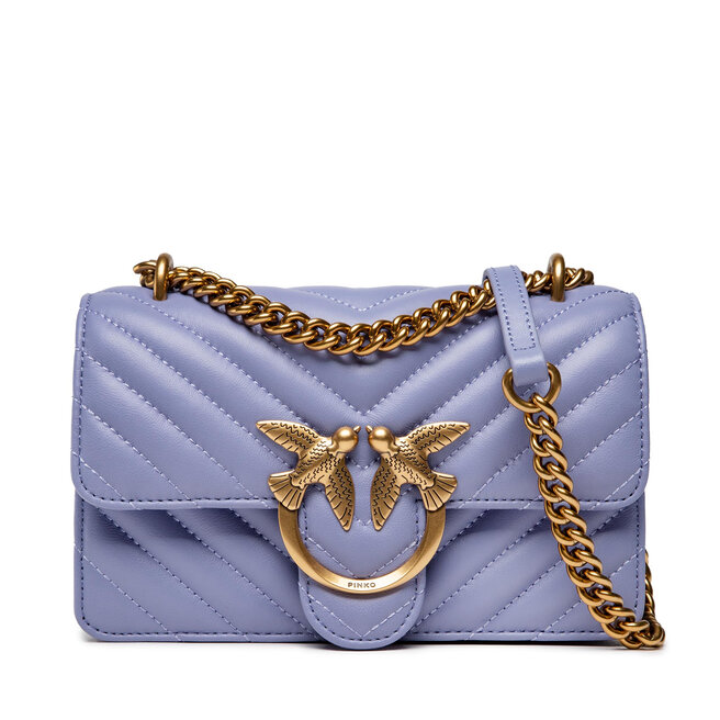 Pinko Τσάντα Pinko Love Mini Icon Chevron 1 Dc AI 22-23 PLTT 1P22UL A03Z Purple Y79Q