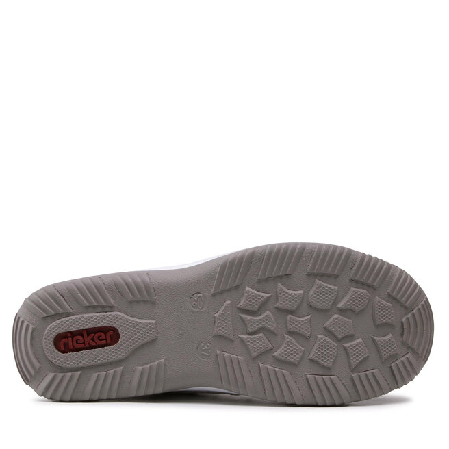 Rieker Polobotky Rieker L0539-80 Weiss Kombi