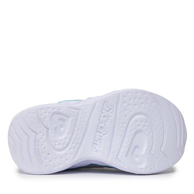 Skechers Cizme Skechers Heart Lights Sweet Styling 302668N/SMLT Silver