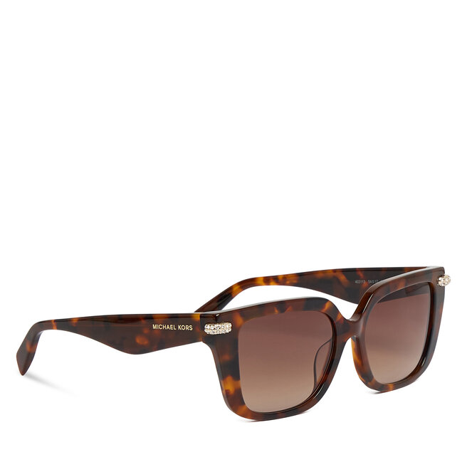 Okulary przeciwsłoneczne MICHAEL Michael Kors 0MK2275BU 403113 Brązowy - kobiece