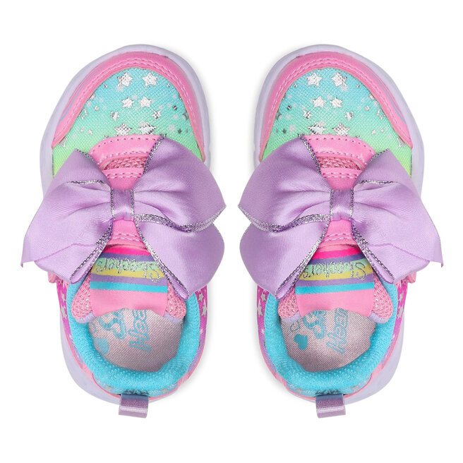 Skechers Sneakersy Skechers All About Bows 302655N/PKMT Pink/Multi