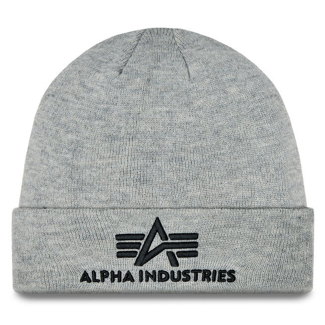 Czapka Alpha Industries 3D Beanie - Szary