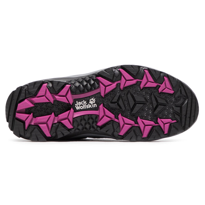 Jack Wolfskin Туристически Jack Wolfskin Vojo 3 Texapore Low W 4042451 Dark Steel/Purple