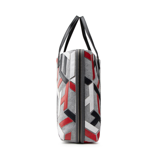 Tommy Hilfiger Geantă Tommy Hilfiger Iconic Tommy Tote Mono Applique AW0AW11071 P01